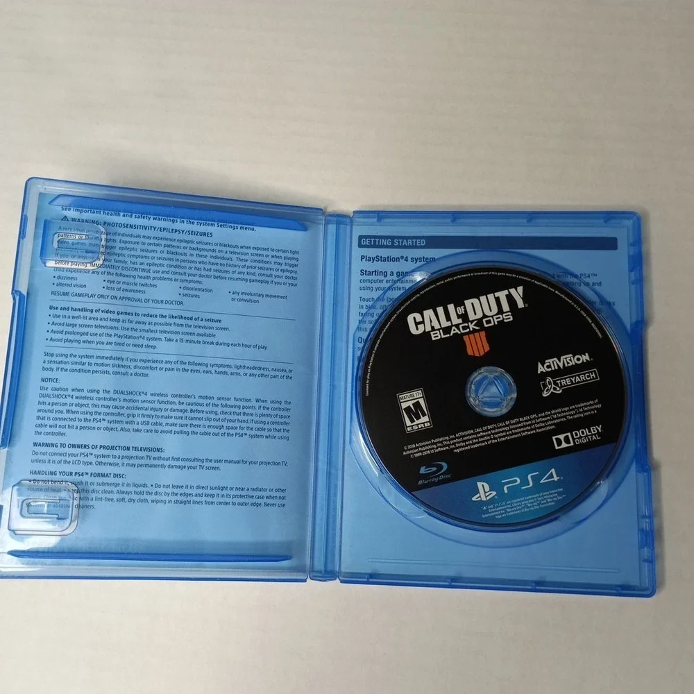 PS4 Game Lot of 6 Sony PlayStation 4 All Tested Working Good Titles‎ No Manuals